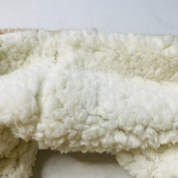 World Market Aztec Southwest Pattern Knitted Sherpa Lined Cowl Scarf Neck Warmer - Picture 3 of 5